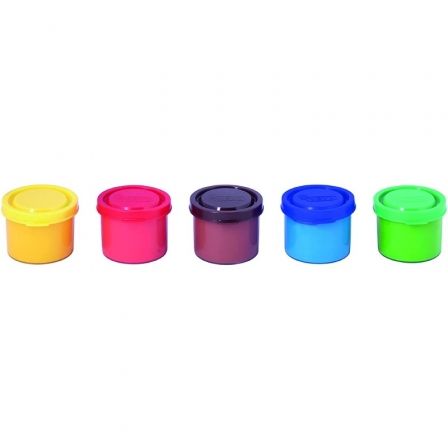 Jovi Estuche de Pintura de Dedos 540, 5 Colores Surtidos de 35 ml